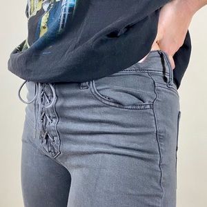 AE high waisted skinny jeans